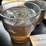 そば処あさひ - 麦茶
