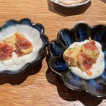 ちんぷんかんぷん - 季節のフルーツの白和え　¥550