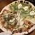 CONA - 料理写真:ハーフ&ハーフ(奥:バジル&マスカルポーネ、手前:てりやきチキン)