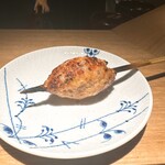 炭割烹 新谷 - 黒王のつくね塩 ○