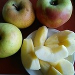 キミちゃんりんご園 - りんご 名月 酸味がなく 甘いりんごです♪