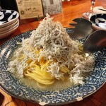DRA セブン - しらすのパスタ