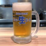 立ち呑み正屋 - サントリー生ビール