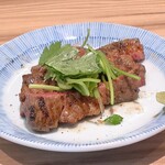 立ち呑み正屋 - 佐賀牛ひとくちステーキ