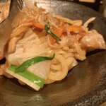 シウマイ酒場 創笑 - 〆の焼きうどん