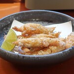 温鮮酒場 ちょんまげ - ジャコ海老唐揚げ