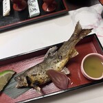 鶴我 - 天然鮎の塩焼き