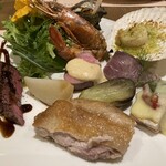 LINCE - シェフの技術の詰まったプレート