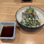 酔月 はなれ - サンマのおさしみ