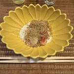 祇園 大渡 - 伊勢海老、焼き茄子、イチジク