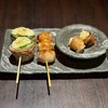 博多野菜巻き串焼き ここにこんね - 