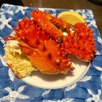 はたご家 - 花咲蟹半身