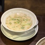 炭火焼肉 肉刺し にく式 - コムタンスープ