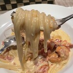 KITCHEN ぬまた - 手長エビのトマトクリームリングイネリフト