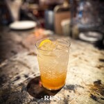 el caliente modern mexicano - 洋梨と自家製クラフトコークのキューバリブレ 900円