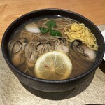 Dashi to Soba Suisha - Oyster Soba