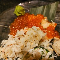 ふぐくじら - カニいくらこぼれ寿司