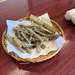 富松うなぎ屋 黒田本店 - 鰻の骨せんべい