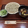 味咲屋 - 料理写真:豚バラ肉のつけ汁蕎麦