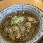 比内地鶏と肉そば 蕃山 - 