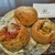 ORION BAGEL - 料理写真:モッツァレラトマトバジル＆もちもちチーズポテト＆プレーン