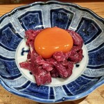 千ふく - 但馬玄 塩ユッケ