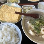 一富士食堂 - 肉吸い定食とだし巻き単品