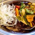 インデアンカレー - 料理写真:いろどり野菜カレー(M)