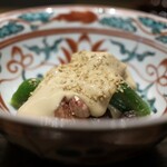 好日 - 無花果　椎茸　胡麻和え