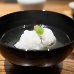 好日 - 鱧　梅肉　柚子