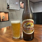 炭火焼さがんもん - キリンラガービール♪