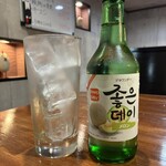 炭火焼さがんもん - チャミスルみたいでした。