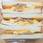 eggg Cafe - 【わくわく広場立川髙島屋S.C.店にて】てりたまサンド