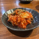 炭火焼さがんもん - キムチ追加。