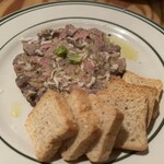 びすとろハヒフヤ - 牛もも肉のタルタル