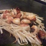 竹とんぼ - 2014.10. タコガーリック炒め