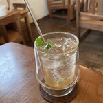 キナリカフェ - レモングラスのソーダ