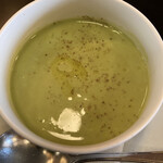 ガニュ・パン - 青エンドウ豆の冷製ポタージュ♪