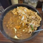 丼達 - 「丼達カレー」920円＋「超人(肉3倍)」440円