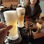 八丁ノ湯 - 乾杯