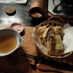 八丁ノ湯 - 天ぷら