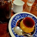 ブルグ - アイスコーヒー＆プリン