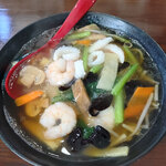 中華料理 福成軒 - 海鮮あんかけ麺