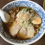 夢の家 - 魚介ラーメン(こってり)