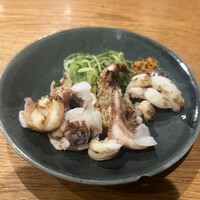 意気な寿し処阿部 広尾別館 - イカゲソ醤油