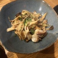 意気な寿し処阿部 広尾別館 - きのこバターポン酢