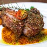 シェ・レノン - 2025.9 仔羊背肉の香草焼き マスタードソース