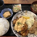 かしわ家 - チキン南蛮定食