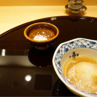 十三蔵 - 天だしかトリュフ塩をでてんぷらを