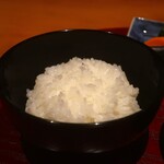 日本料理 幸庵 - 魚沼産コシヒカリのご飯